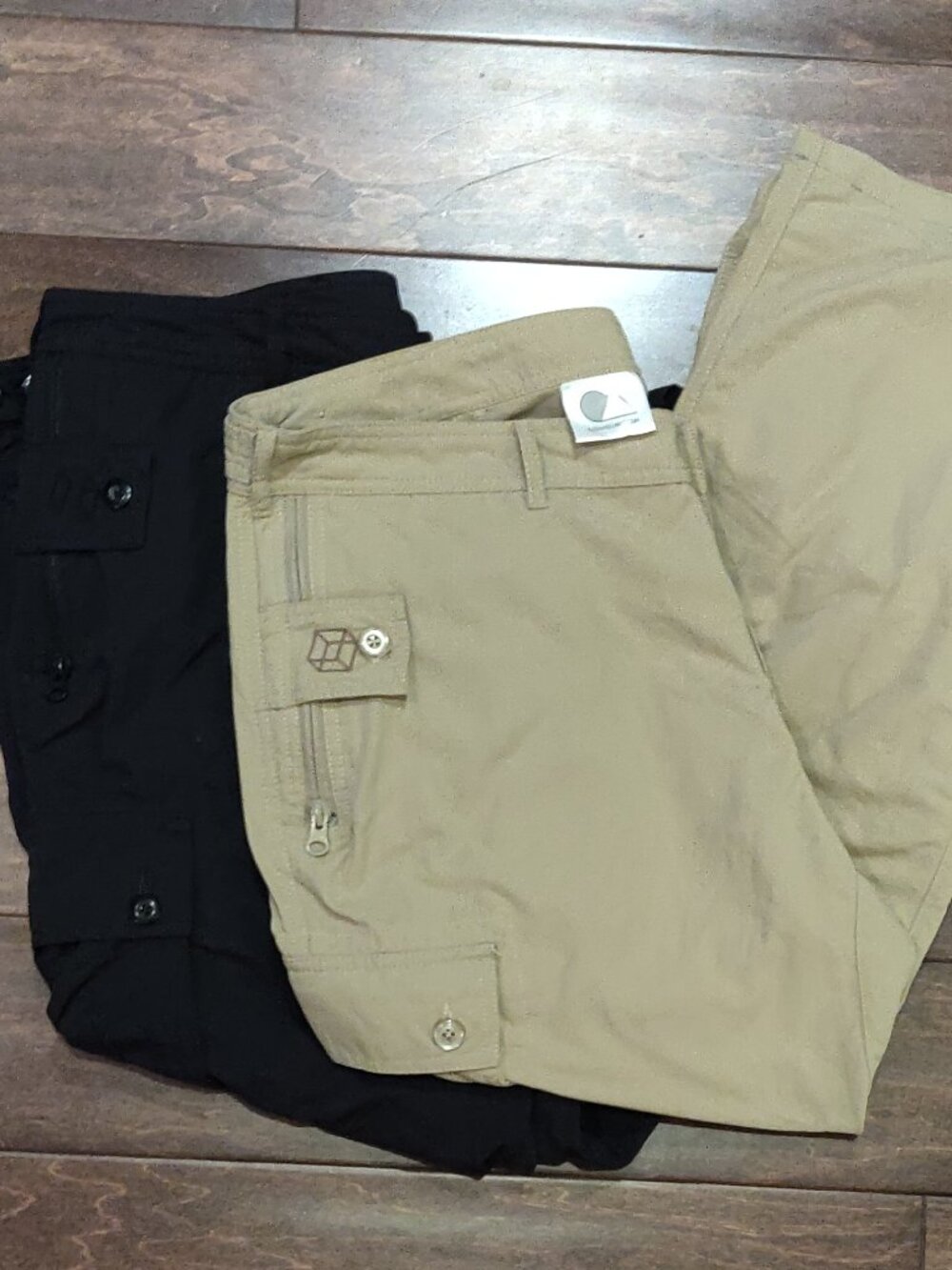 Clothing Arts *SET OF 2* Pick Pocket Proof Travel Pants SIZE 36
